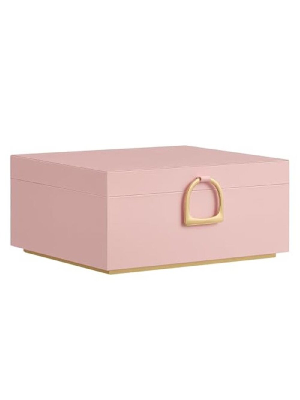 Jewelry Box Organizer Velvet Storage Case Ring Earring Necklace Holder Pink
